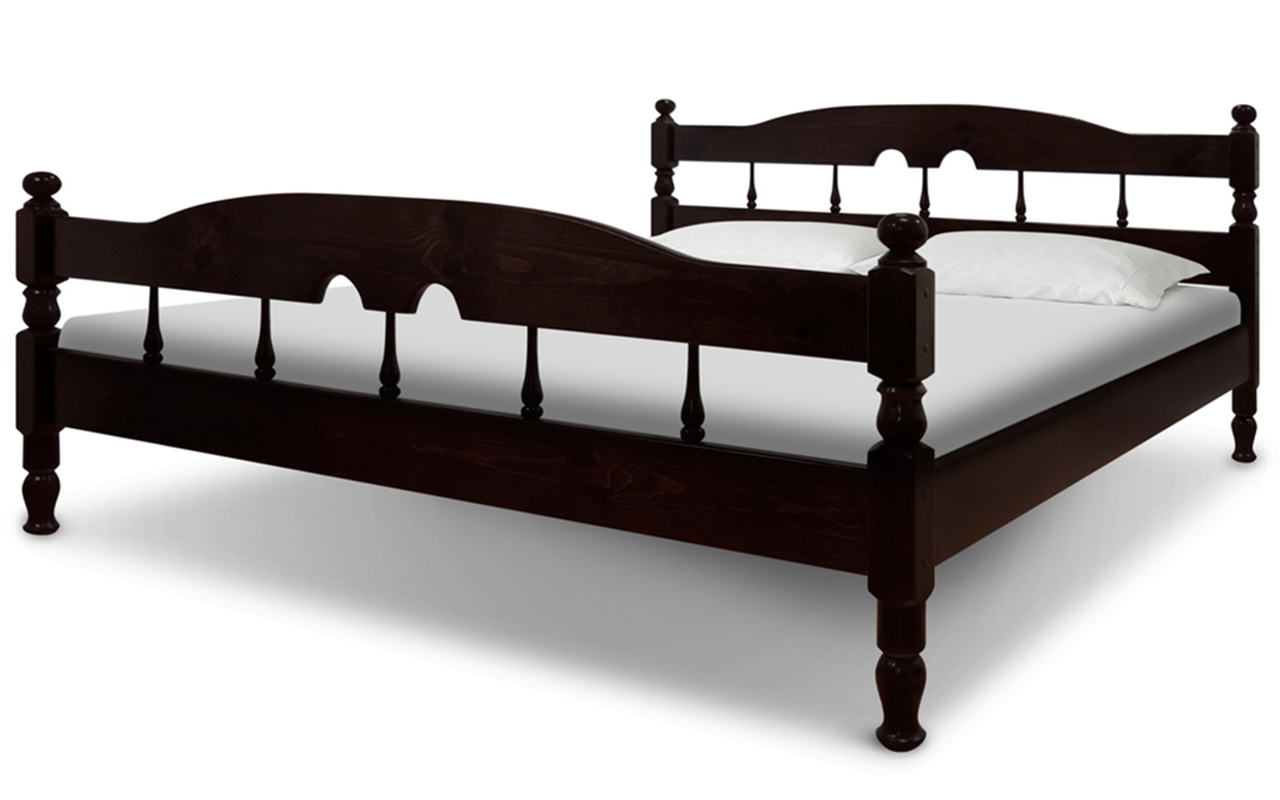 фото: Кровать ВМК-Шале Деревянные Гринго 160x190 см